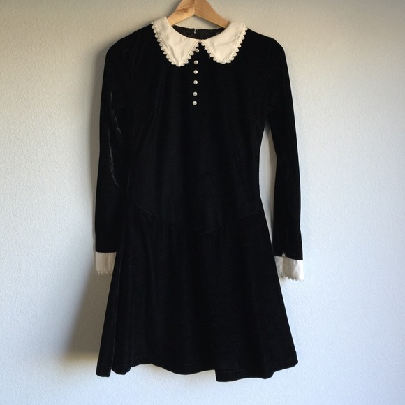 Black Velvet Dress