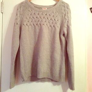 Gray sweater