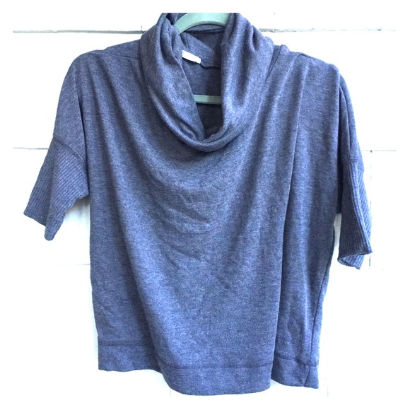 Love Culture 🐢Grey Turtle Neck Sweater🐢