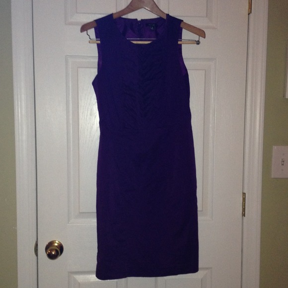 Plum purple dress