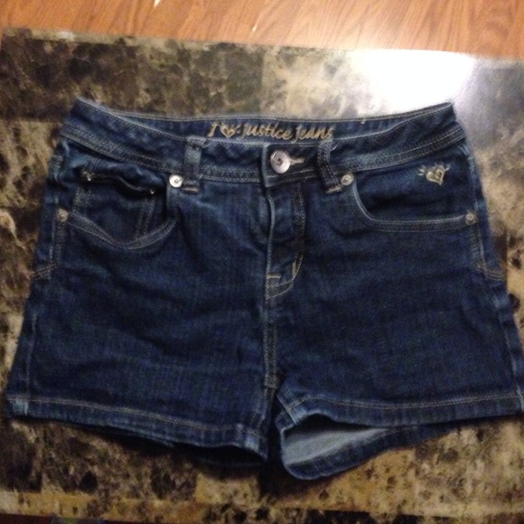 Justice denim short