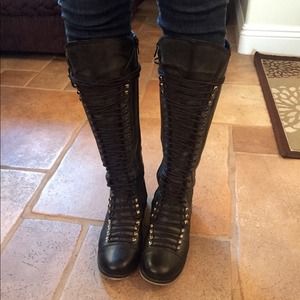 Steve Madden 'Perrin' Lace Up Boots