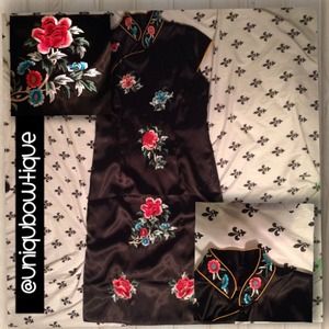 Classy black floral