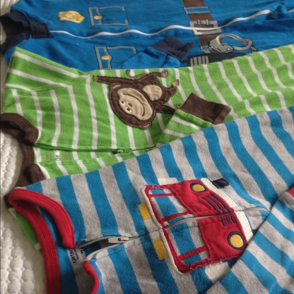 3 3t pajamas with footies. Good condition.