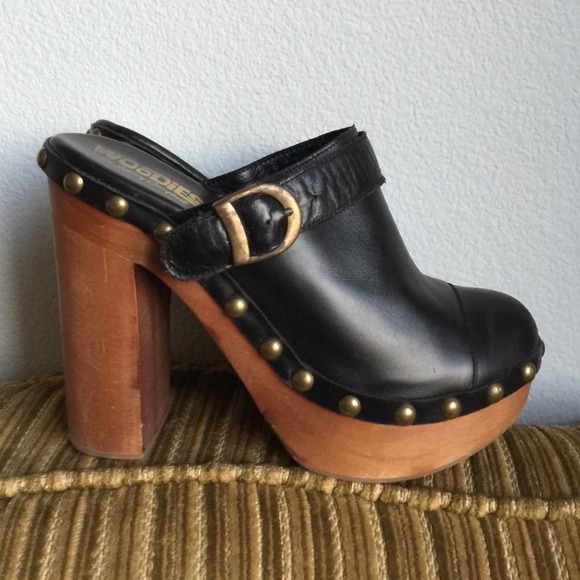 Jeffrey Campbell Shoes - Jeffrey Campbell Woodies Clogs