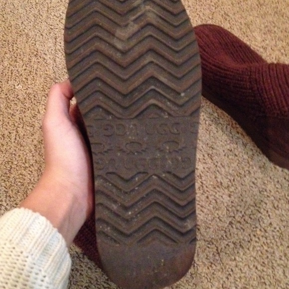 Ugg Australia brown knit boots - Picture 3 of 4