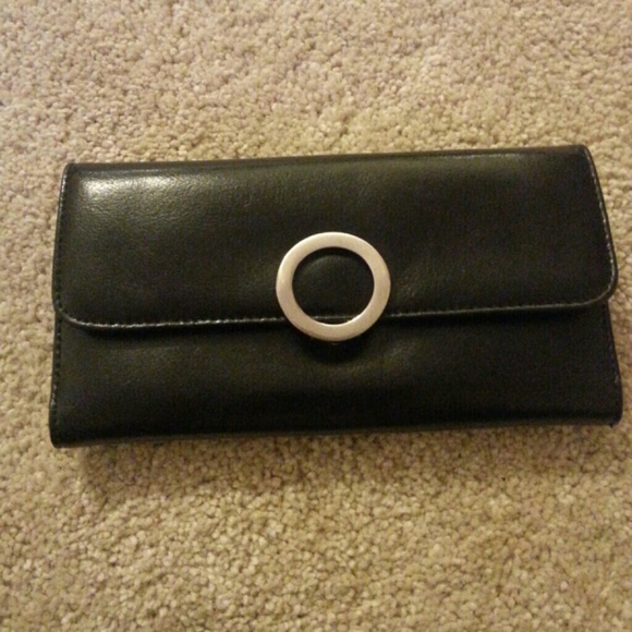 Wallet with checkbook cover