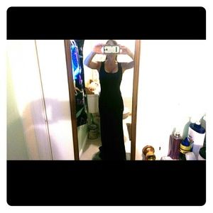 Formal royal blue dress