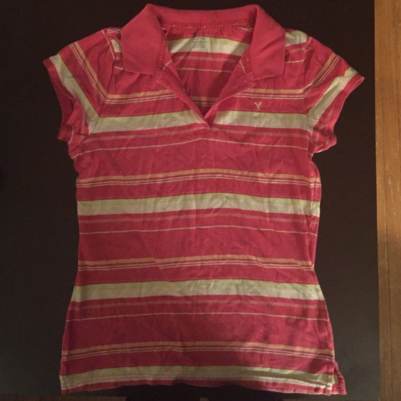 Striped polo