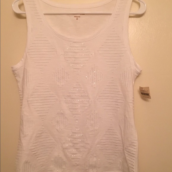 Embellished tank top