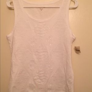 Embellished tank top