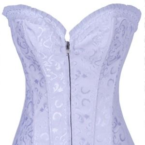 Brand new size M white corset