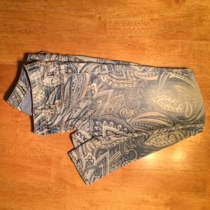 American Eagle Paisley Jeans