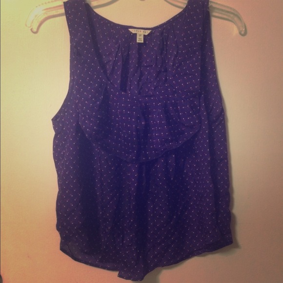 Lose purple tank top