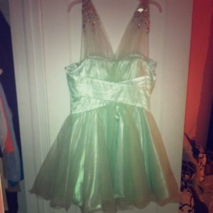 A teen formal dress, for middle/high school dances
