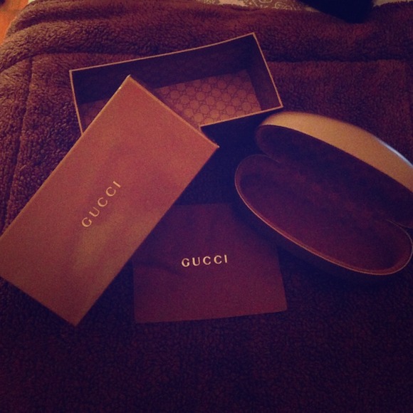 Gucci glasses case