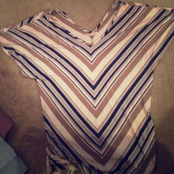 Striped old navy slouchy shirt