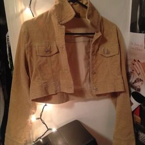 Short tan jacket