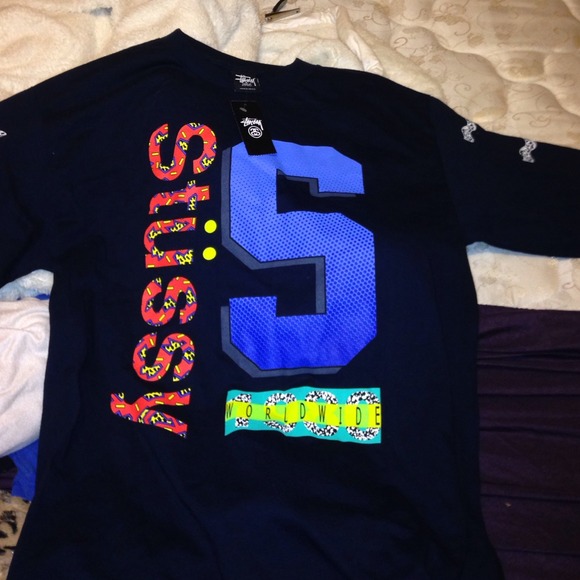 Stussy Tops - Stussy long sleeve graphic shirt