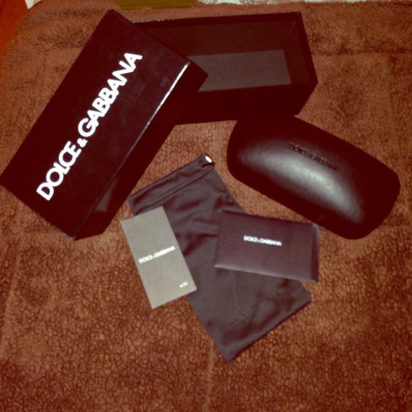 Dolce & Gabbana glasses case and box