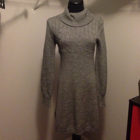 117. Wear It Declare It gray sweater dress.