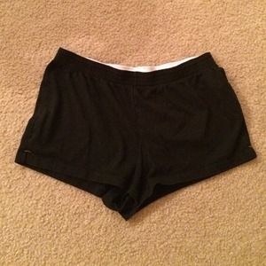 Size XL Juniors "SO" Black Workout Shorts