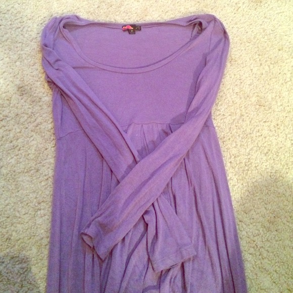 Purple shirt
