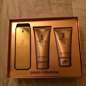 REDUCED!!!!PACO RABANNE 1 MILLION GIFT SET