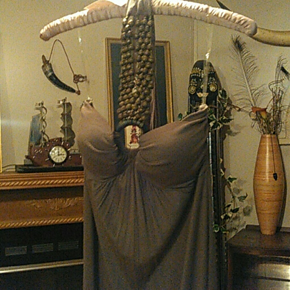 🔥🔥HOT halter top with wood beads maxi - Picture 1 of 4
