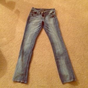 Size 10 Delia's "Morgan" Light Wash Jeans