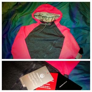 💗FLASH SALE 1 day💗Nike neon pink and grey hoodie