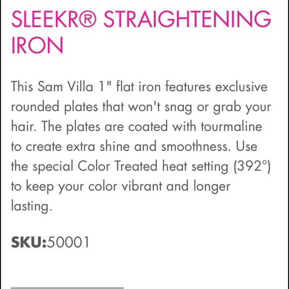 Professional hair straightener
