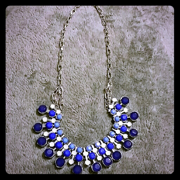 Blue multicolored necklace!