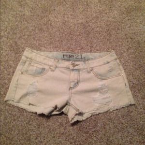 Rue 21 Jean shorts