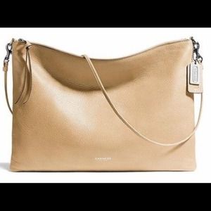 Coach Bleeker pebble leather daily shoulder bag