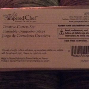 Pampered chef: creative cutters set