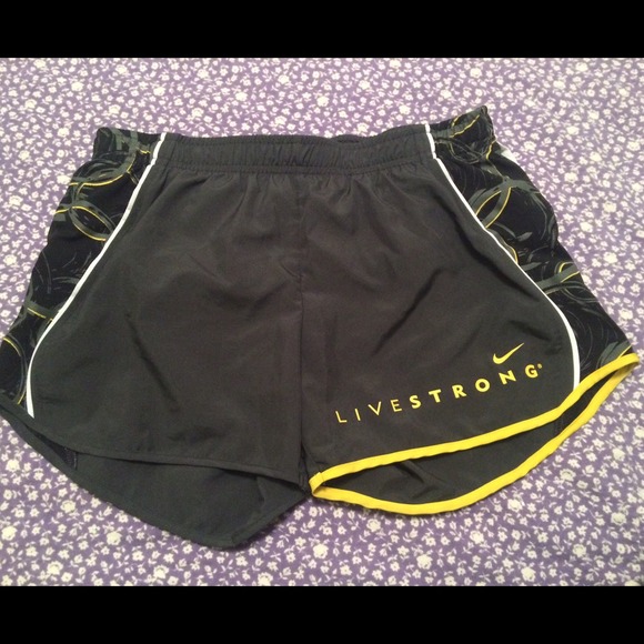 NWOT Nike Livestrong Shorts with Liner