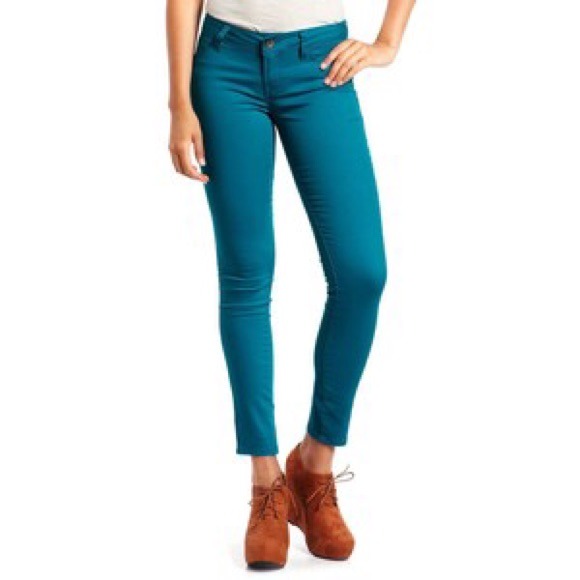 refuge Pants - HP! 🎉🎊 NWOT TEAL REFUGE SKIN TIGHT LEGGINGS