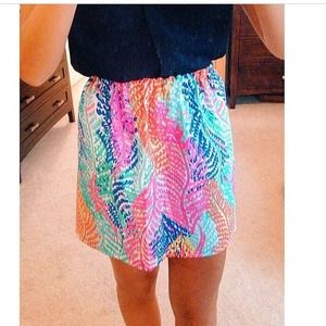 SOLD Lilly Pulitzer Skirt Electric Feel