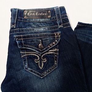 AUTHENTIC ROCK REVIVAL "Noelle" jeans
