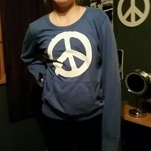 Victoria Secret Peace Crewneck