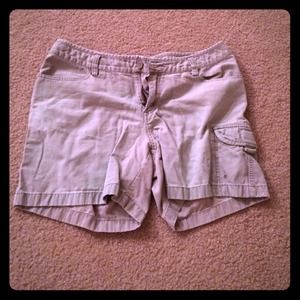 Size 12 "The North Face" Light Green Shorts