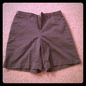 Grey-ish Dark Green Banana Republic Shorts