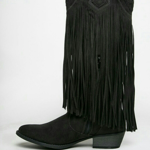 Fringe Boots