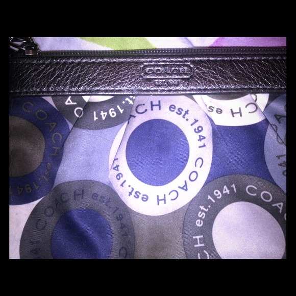 Coach wristlet/wallet