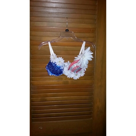 American flag rave costume