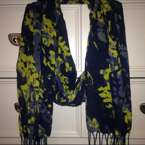 Blue and green Old Navy scarf
