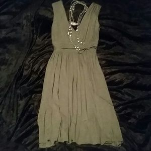Laundry Jersey Gray Dress