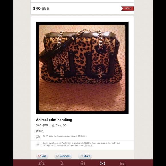 Leopard bag