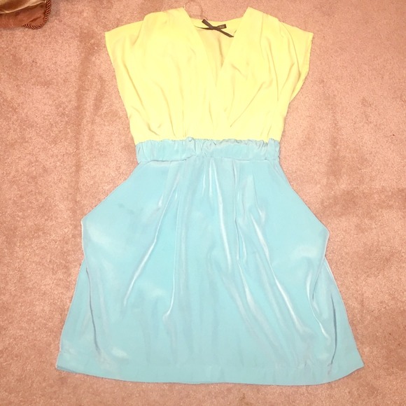 A cute and unique dress.